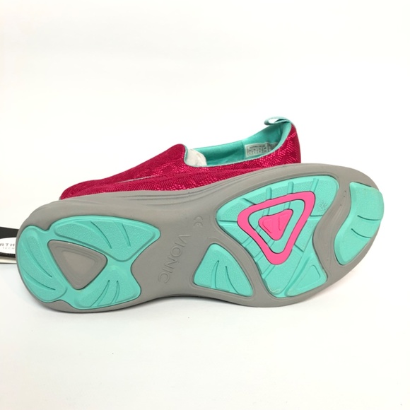 Vionic Women's 331 Hydra Active Slip-On Shoe Round Toe Pink/Blue Size 6 - Picture 4 of 5